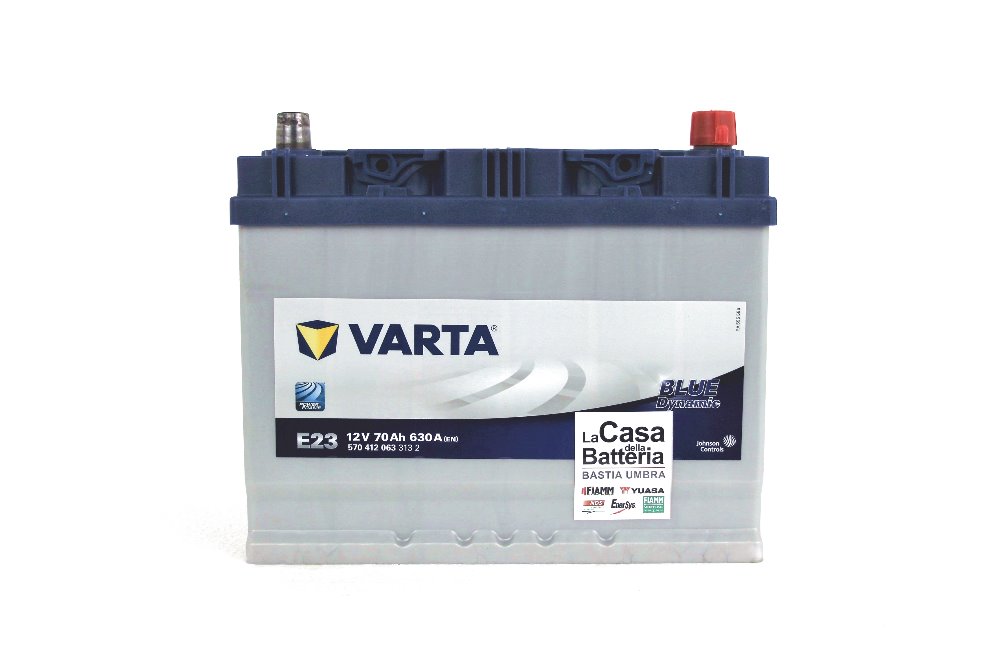 BATTERIE AUTO VARTA 12V 70AH 630A E23 La casa della Batteria