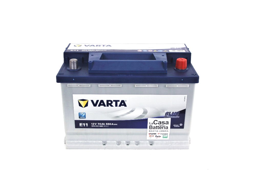 BATTERIE AUTO VARTA 12V 74AH 680A E11 La casa della Batteria