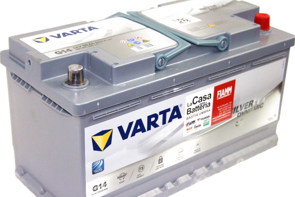 BATTERIE AUTO START & STOP VARTA 12V 95AH 850A G14 La casa della Batteria