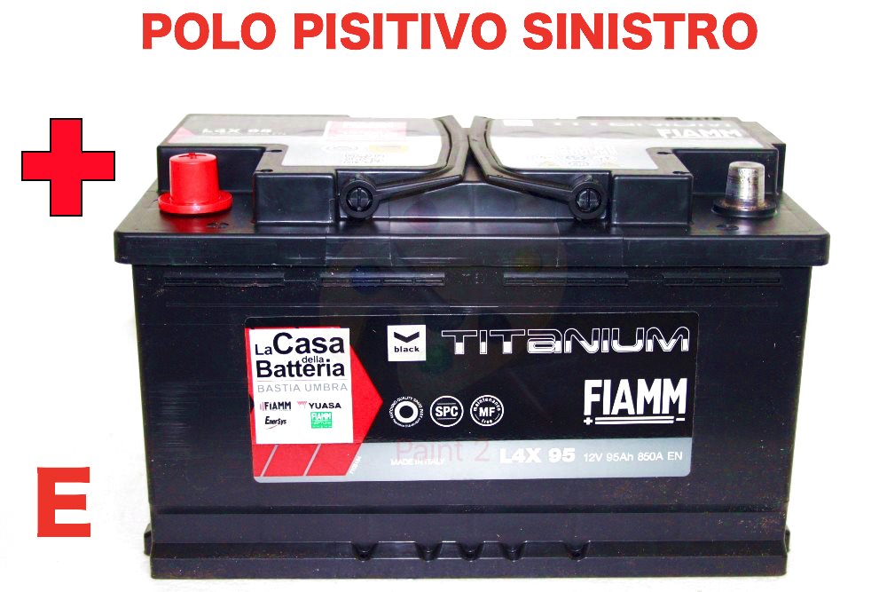 polo positivo sinistro