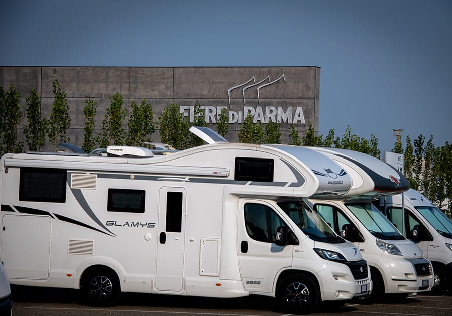 salone del camper esterno